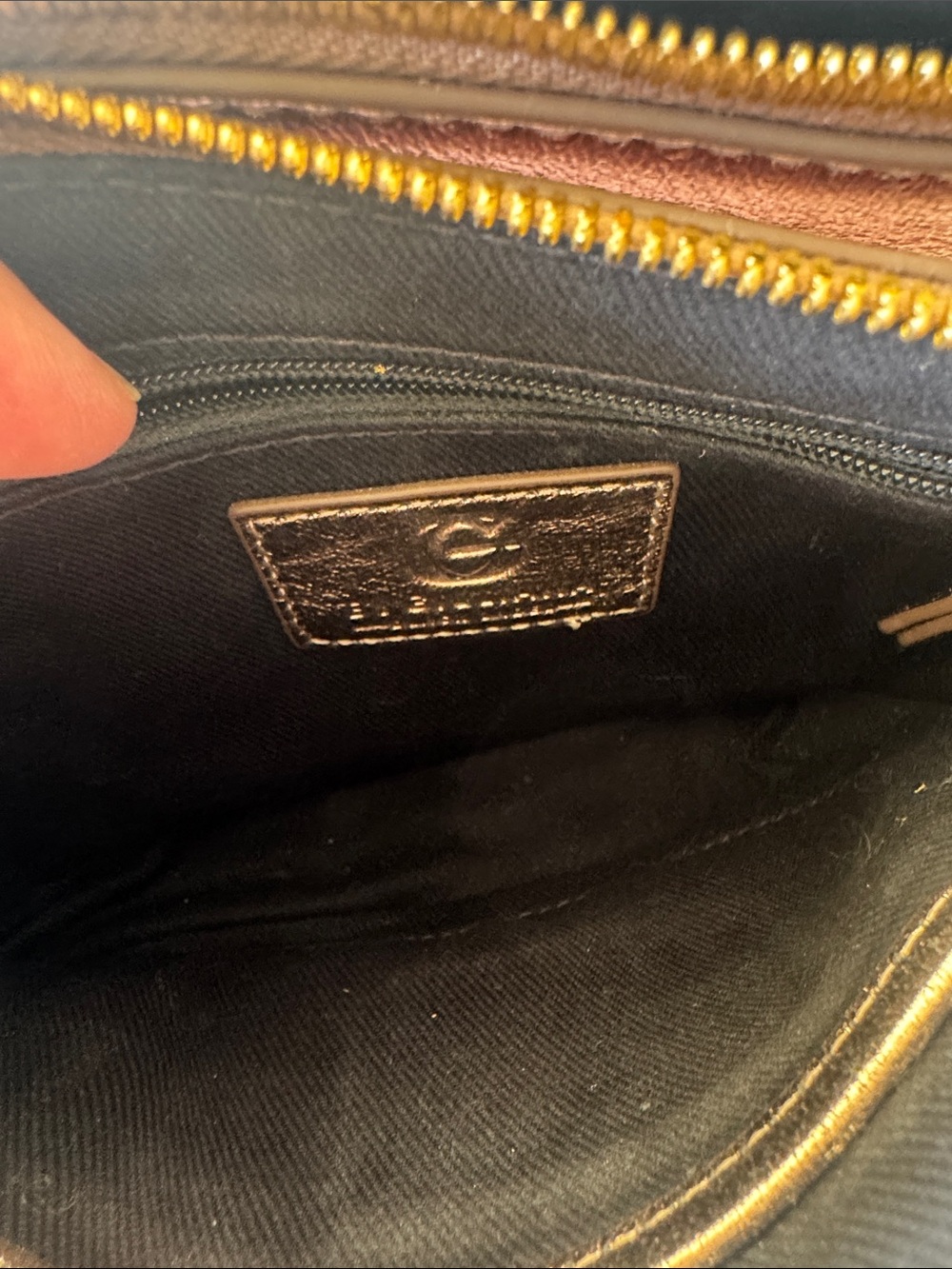THREE BAGS!!! G by Giuliana Metallic Bronze Multiset Crossbody-Shoulder-Pouch - Picture 11 of 11